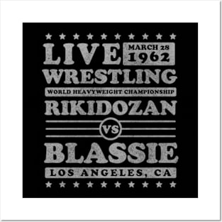 Rikidozan vs Blassie Posters and Art